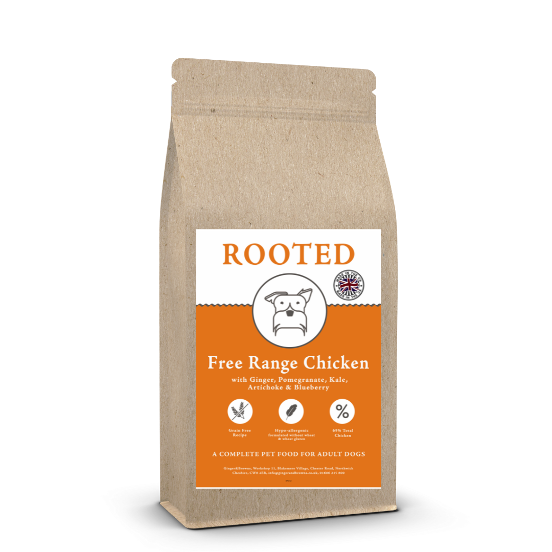 Rooted Dry Food by Ginger&Browns 2KG