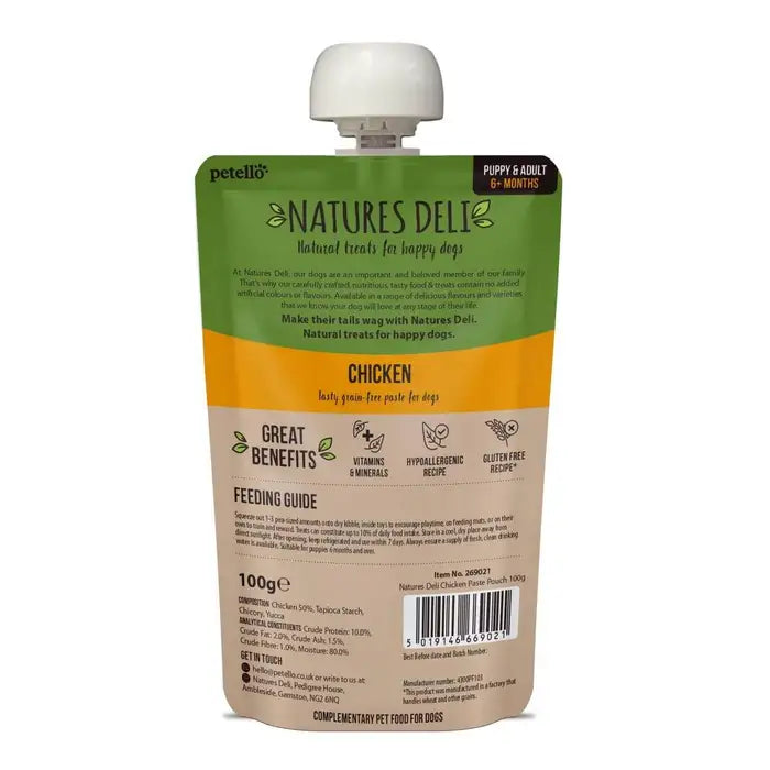 Natures Deli Paste Dog Treat