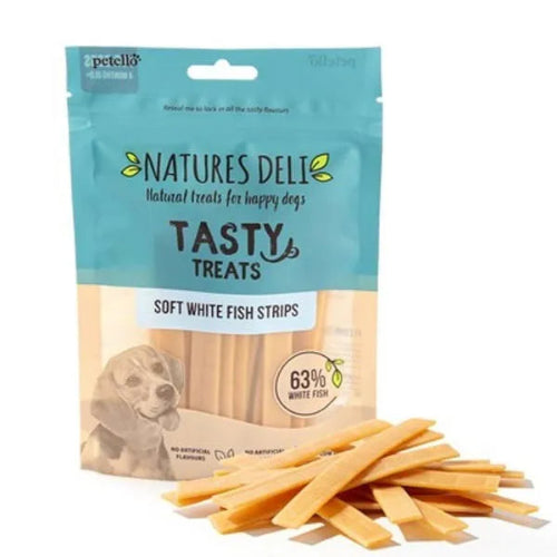 Natures Deli - Soft White Fish Strips