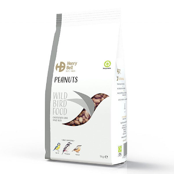 Henry Bell Premium Peanuts Wild Bird Food 2KG