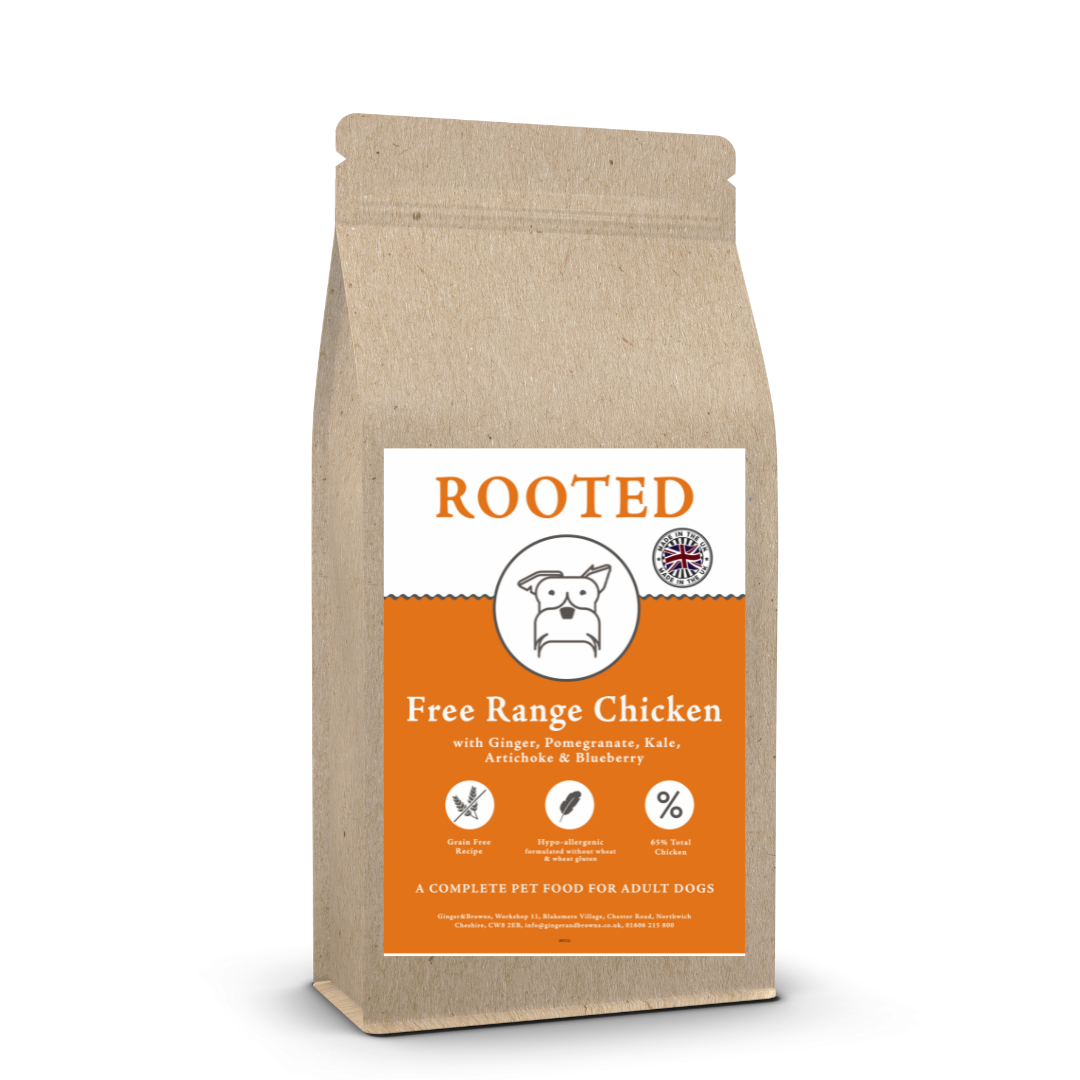 Rooted Dry Food by Ginger&Browns 12KG