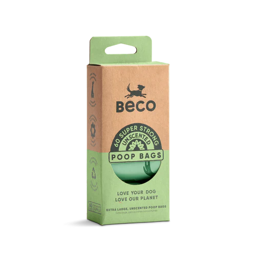 Beco Poo Bags - 60 bags with handles