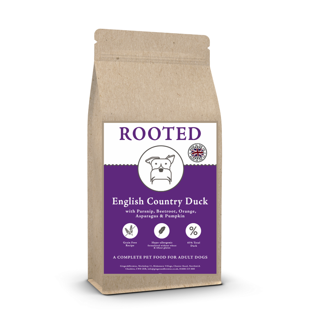 Rooted Dry Food by Ginger&Browns 12KG