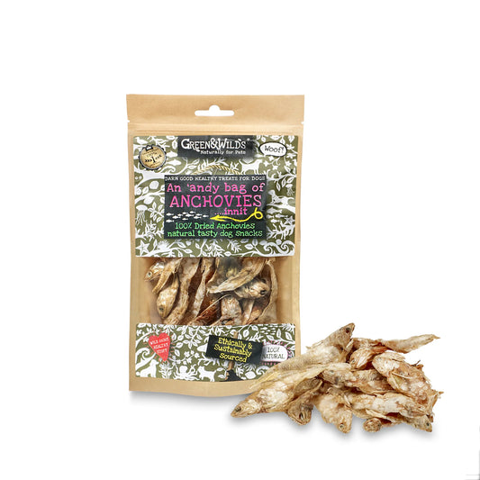 Green & Wilds Treats - Andy Bag of Anchovies