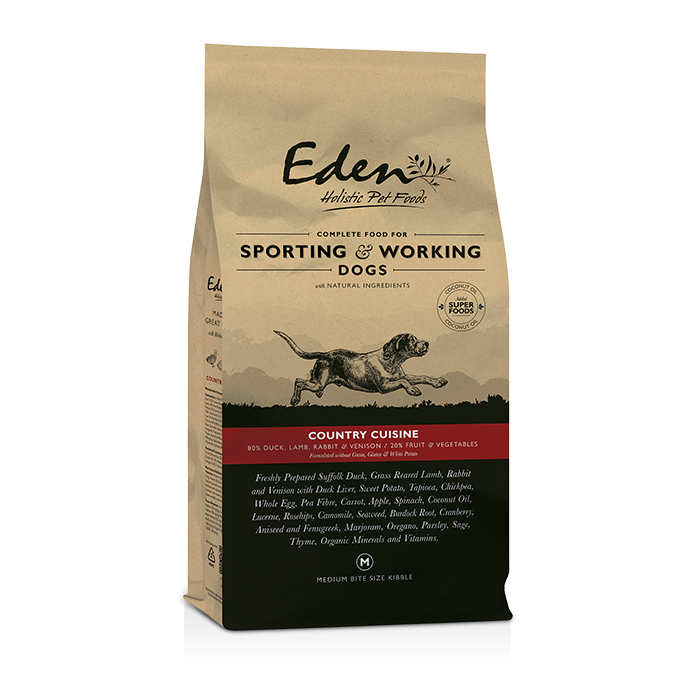 Eden 80/20 Country Cuisine Sporting & Working Dog Food