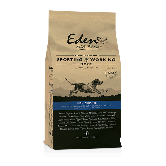 Eden 80/20 Fish Cuisine Sporting & Working Dog Food