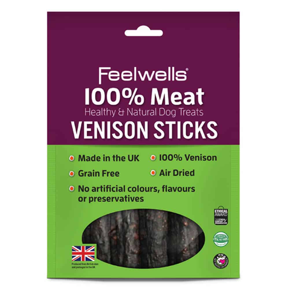 Feelwells 100% Venison Sticks