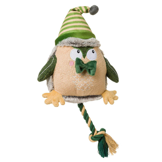 House of Paws - Christmas Owl Dog Toy