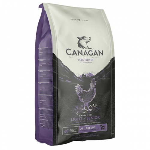 Canagan Dry Dog Food - Senior/Light Chicken